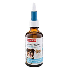 Lotion nettoyante oreilles Béaphar pour chiens et chats