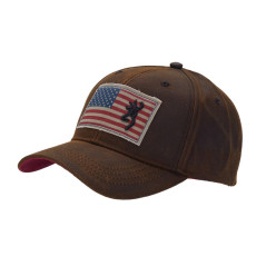 CASQUETTE LIBERTY WAX BROWNING