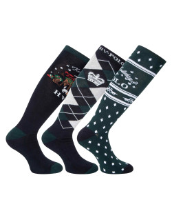Ensemble de 3 paires de chaussettes HV POLO Prancer