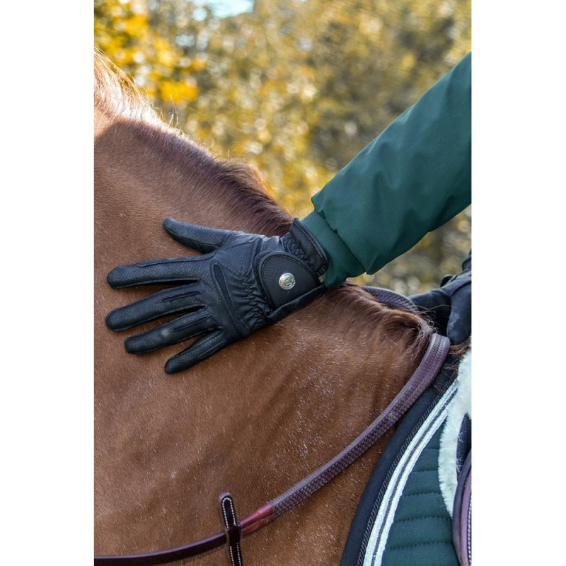 Gants d'équitation hiver femme HV Polo - Gants d'équitation