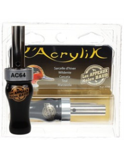 APPEAU SARCELLE D'HIVER MALE ACRYLIK