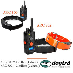 Collier de dressage Arc 800 / 802 Dogtra - 1 à 2 chiens
